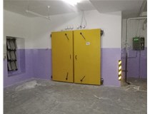 【德軒案例】梧桐院地庫改造——墻面刷油漆、乳膠漆，改造人防門(mén)油漆